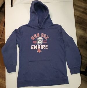 Red Sox Star Wars Empire Hoodie, Navy, Red and White Fanatics, sz: YL